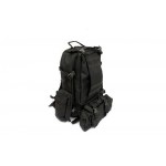 Рюкзак 50L Molle Assault Tactical 55x35x25cm, черный (052BK)